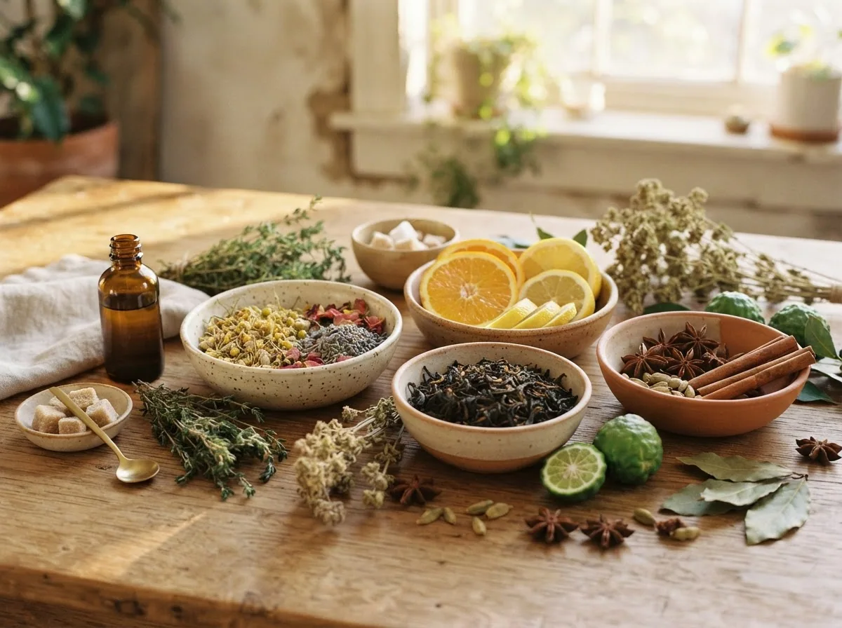 Plantaardige ingrediënten voor Zenithis Botanical